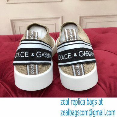 Dolce  &  Gabbana Slip On Sneakers with Logo 05 2021